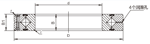 LRB系列精密交叉圆柱滚子轴承